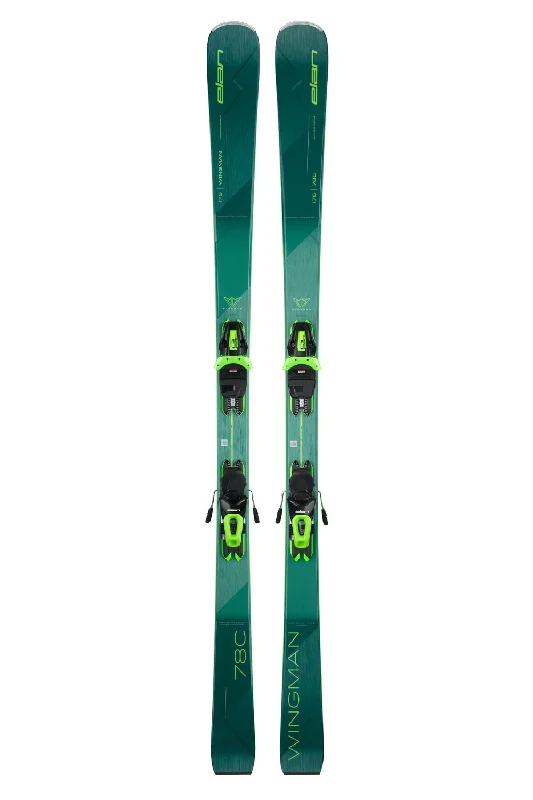 Skis for carving on groomed slopes-Elan Wingman 78 C PS System Skis - Men's - 23-24