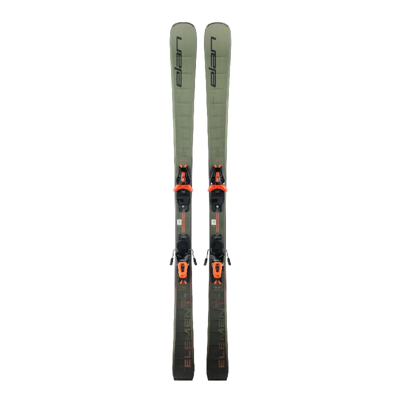 Skis for exploring new backcountry trails with ease-Elan Element 78 System Skis with EL 10.0 Bindings 2025