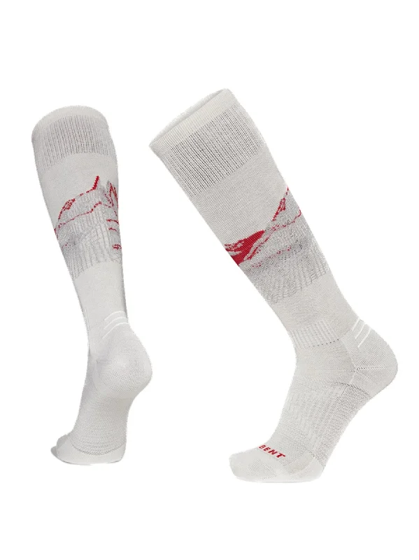 Elyse Saugstad Zero Cushion Ski Sock