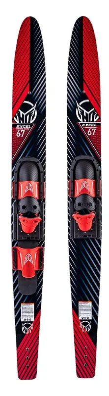 ski bindings with high release tension-HO Sports Excel Combo Water Ski With Horse Shoe Bindings 2022