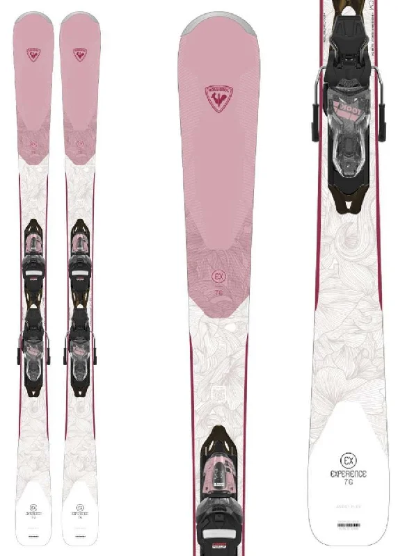 All-mountain skis for versatility-Rossignol Women's Experience 76 System Ski with XP 10 Ski Bindings 2023