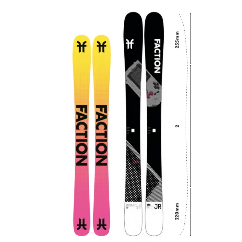 Skis for tackling mountain trails at any angle-Faction Prodigy Junior Skis 2025