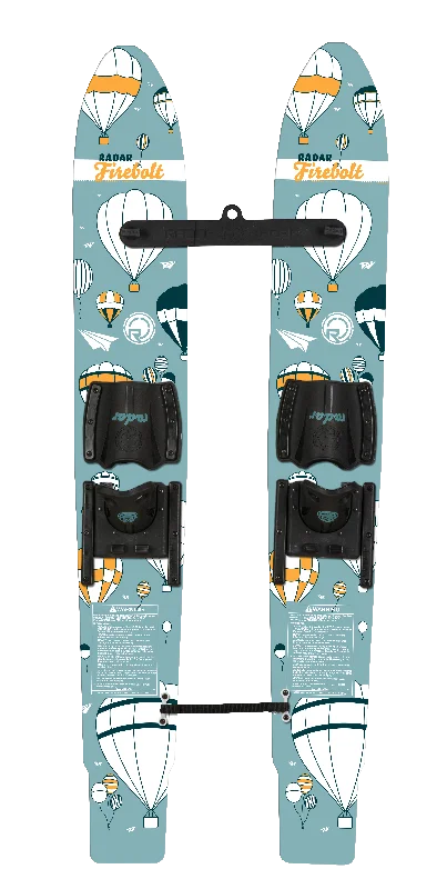 Skis for superior maneuverability in ski parks-Radar Firebolt Jr Combo Water Skis 2024