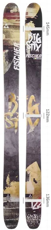 Skis for skiers who love a smooth glide-Fischer Big Stix 122 Rocker Skis - 2023