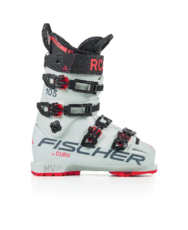 ski boots for extreme backcountry terrain-Fischer RC4 The Curv 105 Alpine Ski Boots | 2023