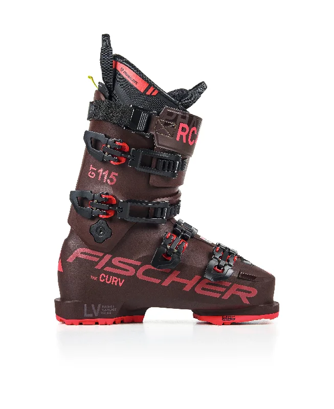 ski boots for hard snow-Fischer RC4 The Curv GT 115 Alpine Ski Boots - 2023