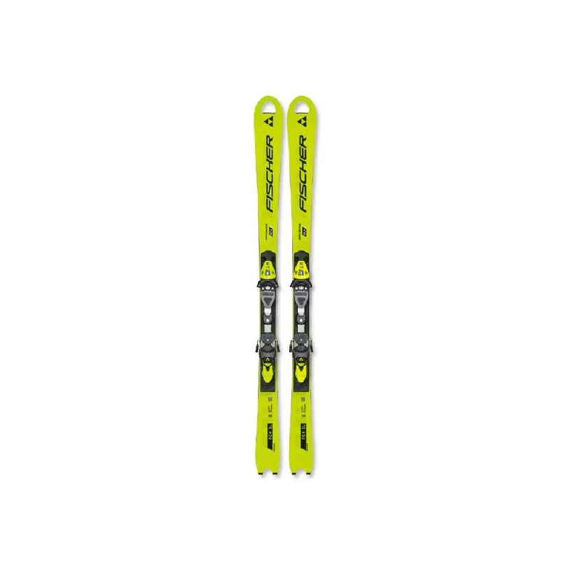 Skis for skiing across different snow surfaces-Fischer RC4 WorldCup SL JR Race Skis - 2025 - Open Box Return