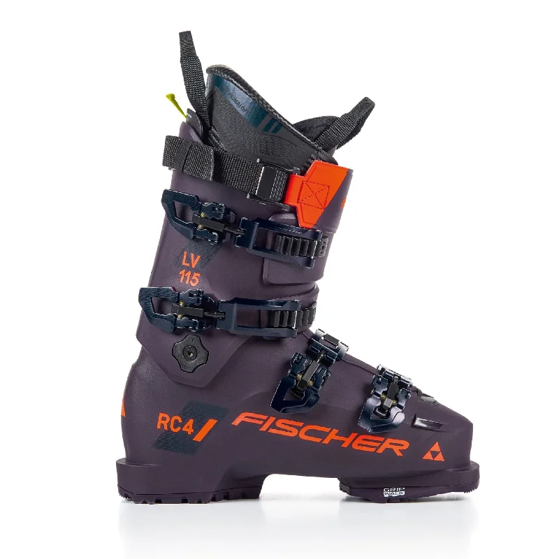 ski boots for hard-packed snow-Fischer Women's RC4 115 LV Ski Boots 2024