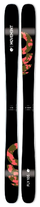 Skis for expert control on icy terrain-Movement Fly 105 Skis 2024