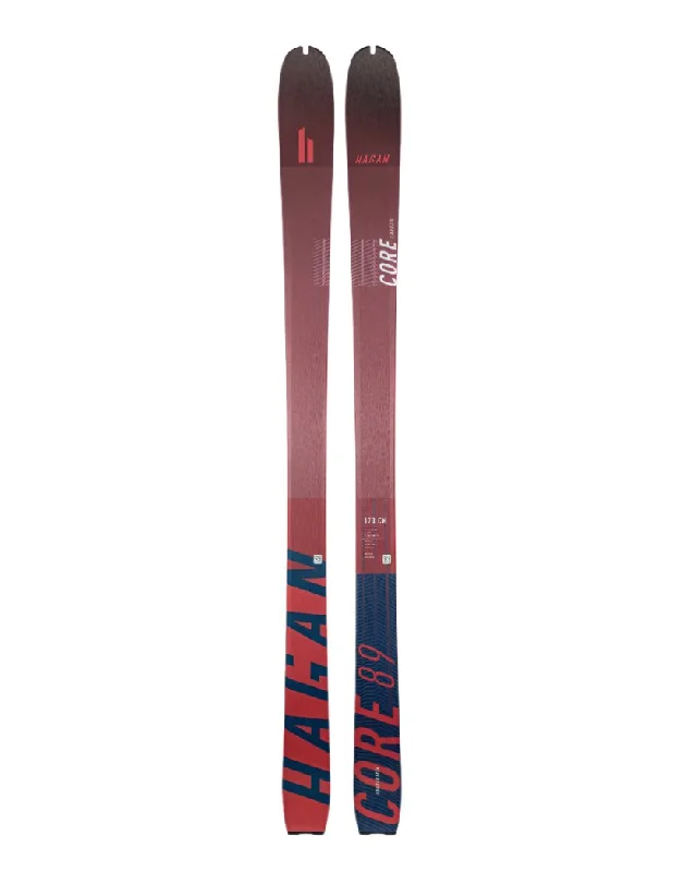 Skis for heavy-duty use on challenging slopes-Hagan Core Carbon Skis 2025