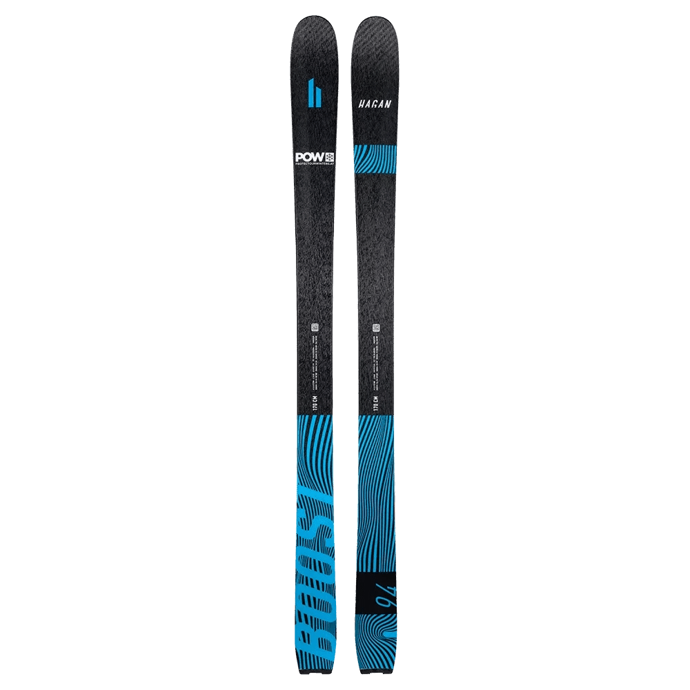 Skis for beginner skiers-Hagan Boost 94 Skis 2023