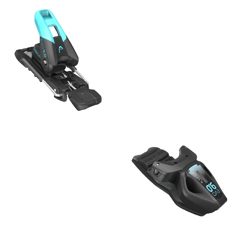 ski bindings with adaptive snow features-Head EVO 9 GW CA Junior Bindings 2024