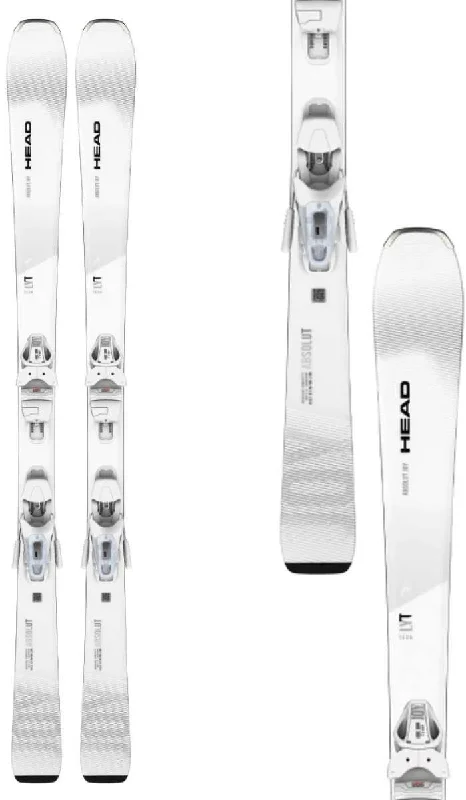 Skis for durability in harsh mountain environments-Head Women's Absolut Joy Skis with Joy 9 Bindings 2023