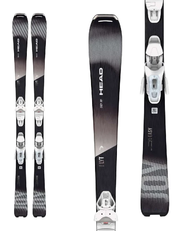 Skis for mountain enthusiasts seeking thrill and performance-Head Ladies Easy Joy R System Ski With SLR Joy 9 Ski Bindings 2023