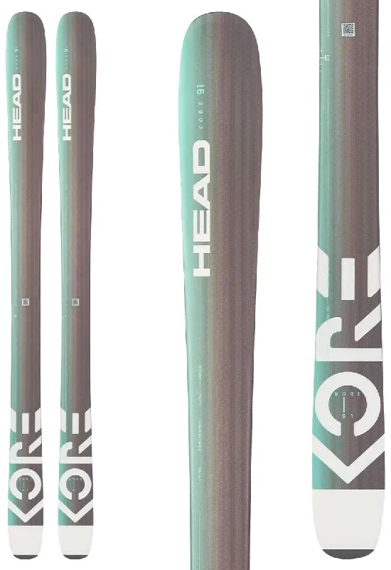 Skis for advanced skiers looking for control and precision-Head Women's Kore 91 Skis 2023