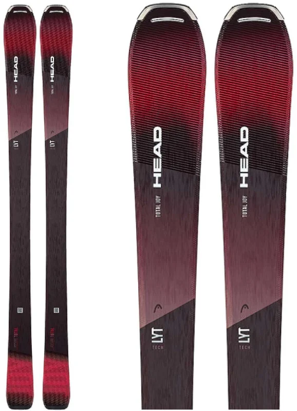 Skis for easy navigation of snowy mountain paths-Head Ladies Total Joy Skis 2023