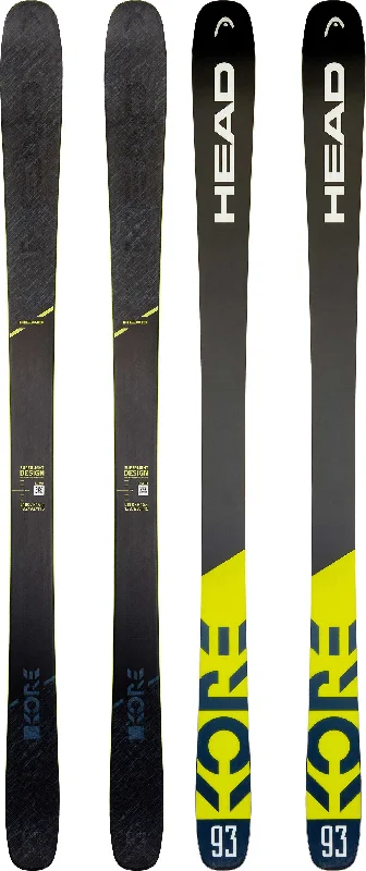 Skis for all-weather conditions-Head Men's Kore 93 Flat Skis 2020