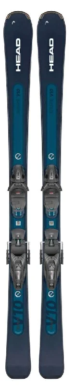 Skis for ski enthusiasts who love to explore new trails-Head Shape E V10 Ski with PR 11 Bindings 2024