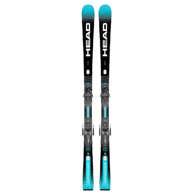 Skis for consistent performance in difficult conditions-Head Supershape e-Speed (PRD 12 GW System Binding) Adult Skis 2025