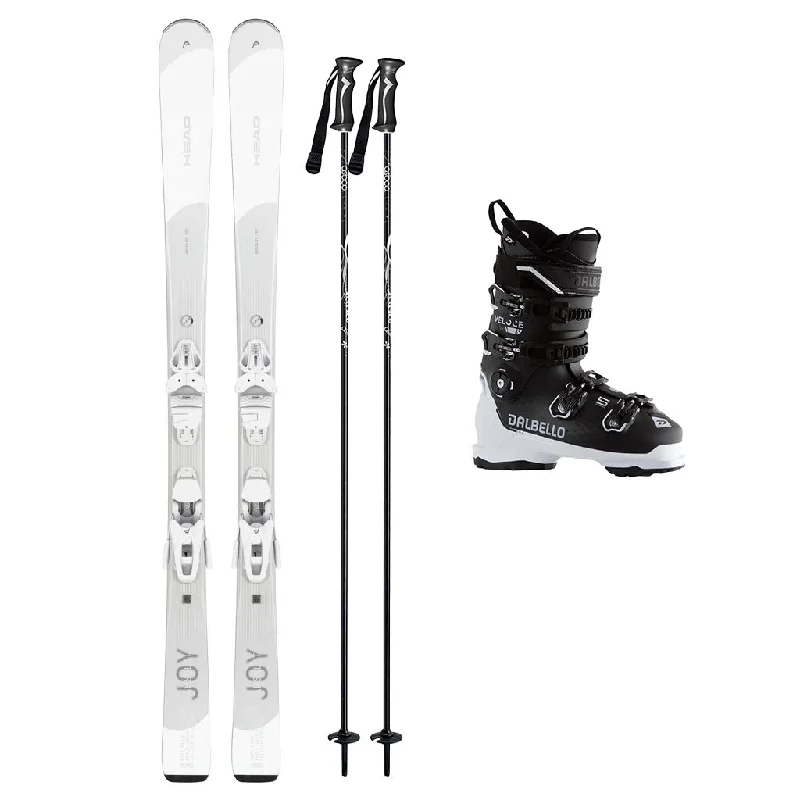 ski boots for outdoor skiing-Head E.Absolut Joy (Joy 9 System Binding) Skis 2025 with Dalbello Veloce 75 W Ski Boots 2024 Womens Ski Package