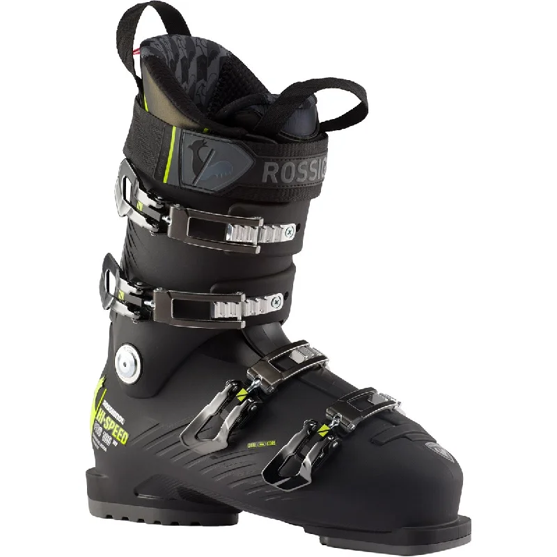 ski boots for ultimate support-Rossignol Hi-Speed Pro 100 MV-BK/YELL Ski Boots