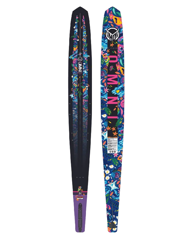 Skis with a narrow waist for precise carving-Ho Future Omni Girls' Waterski  - 2024