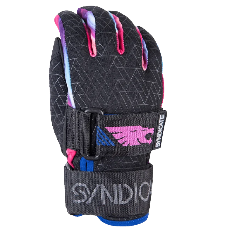 womens leather gloves with snap-button closure-2025 HO Sports Syndicate Angel Water Ski Gloves