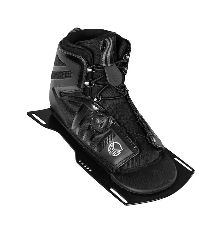 Skis for free ride adventures in unpredictable snow-HO Stance 130 Atop Plated Slalom Ski Boot (2025)