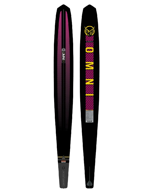 Skis for heavy-duty use on challenging slopes-Ho Women's Carbon Omni Bwf Waterski  - 2024