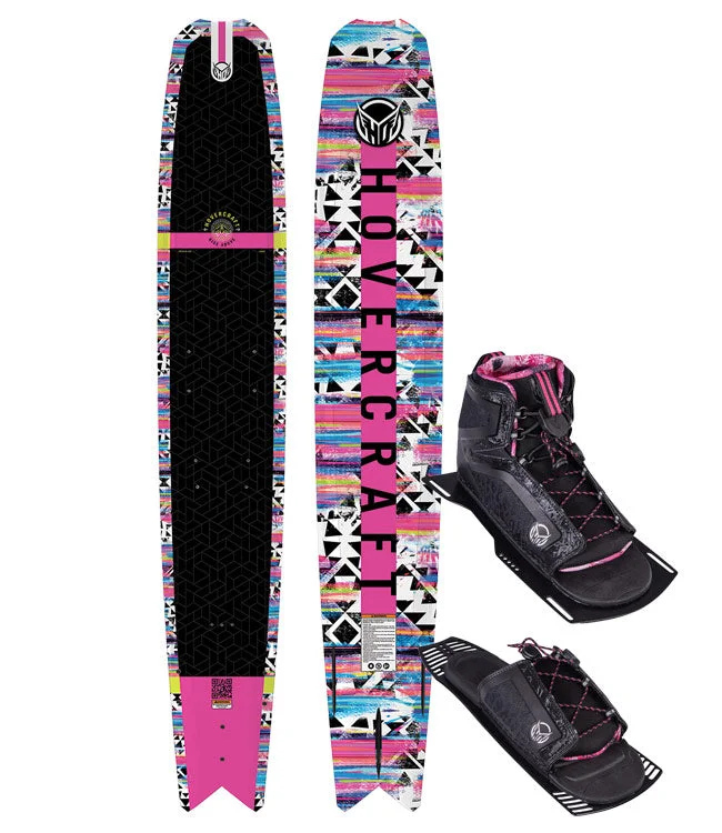 Skis with a great edge grip for icy slopes-HO Womens Hovercraft Slalom Ski with Stance Boot & RTP (2025)