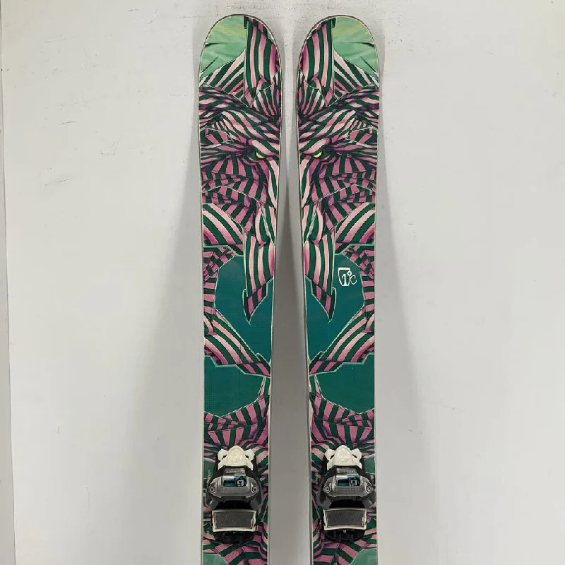 Skis for easy maneuverability on tight mountain paths-Icelantic Nomad 105 w/ Marker Griffon 13 Bindings