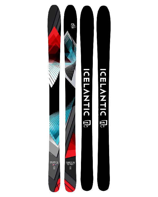 Skis for seamless gliding on soft, fluffy snow-Icelantic Pioneer 96 Snow Skis - 2025