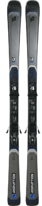 Skis for improved ski control and balance-K2 Disruption 76 System Ski With M2 10 Quikclick Bindings 2021-2022