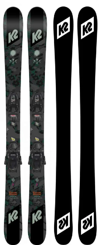 Skis for a thrilling downhill experience-K2 Juniors Dreamweaver System Ski With 4.5 FDT Ski Bindings 2023