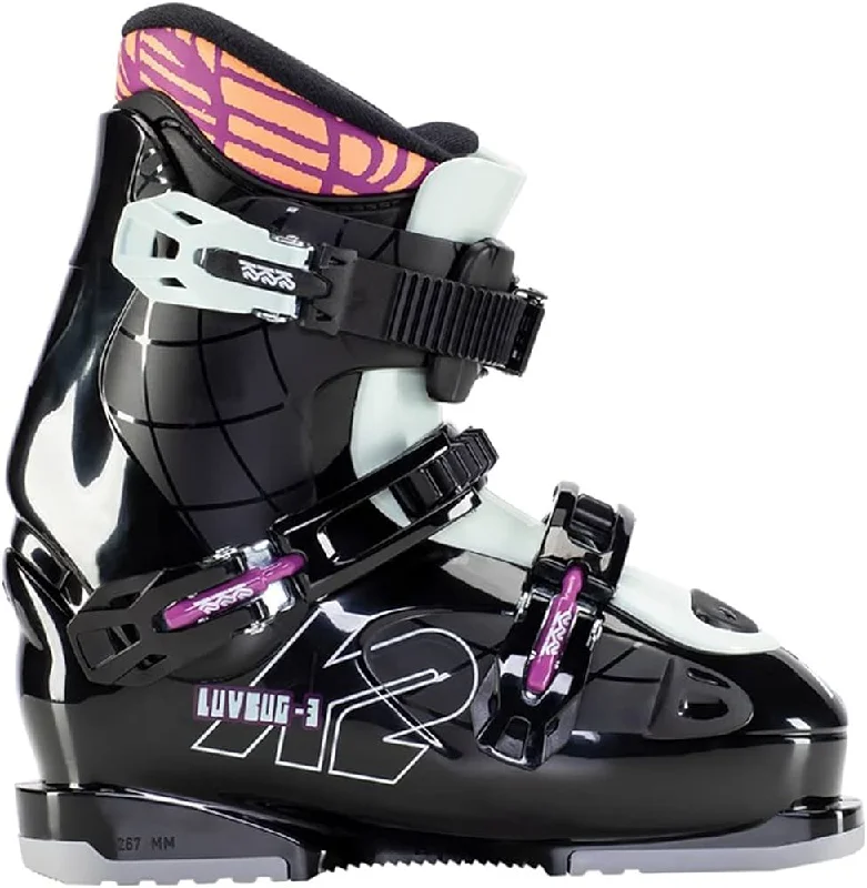 ski boots for glacier skiing-K2 Luv Bug 3 Ski Boots Girls 2023