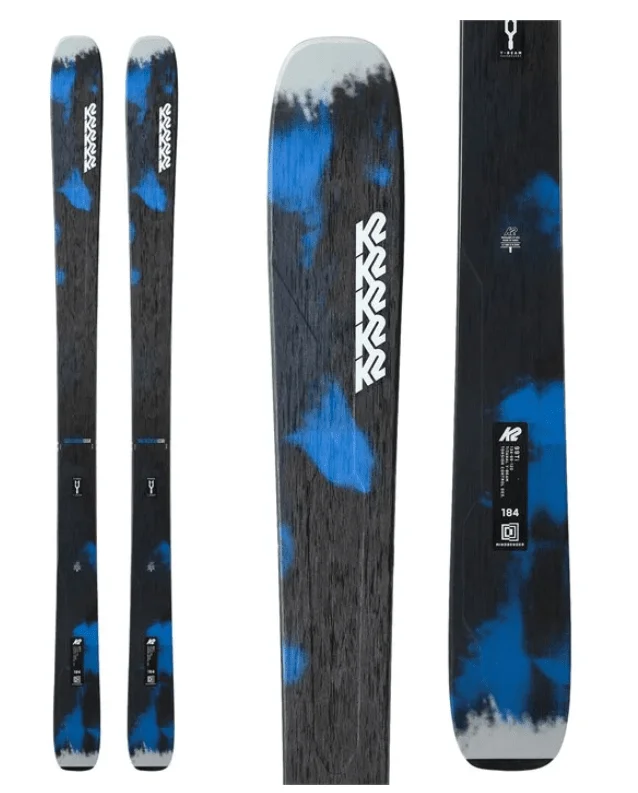 Skis for ski mountaineering adventures-K2 Men's Mindbender 99 Ti Skis 2025