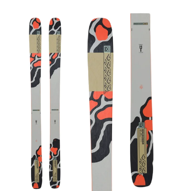 Skis for high-performance skiing in fresh snow-K2 Mindbender 108 Ti