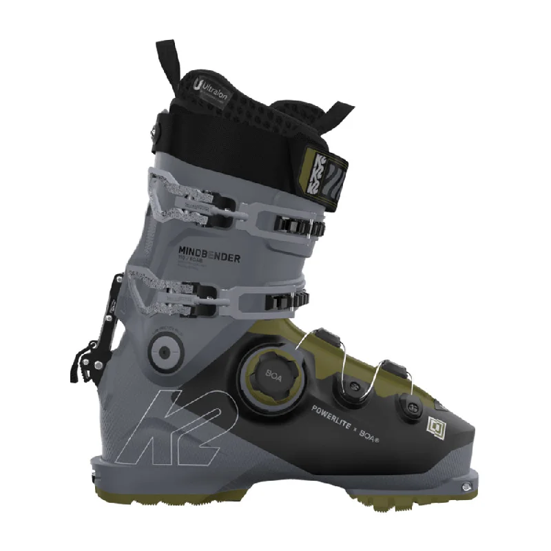 ski boots for cross-country skiing-K2 Mindbender 110 BOA Mens Ski Boots 2025