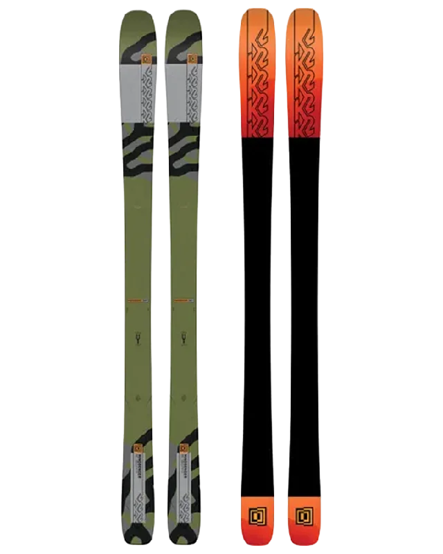 Skis for superior agility in unpredictable snow conditions-K2 Mindbender 89Ti Womens Skis - 2024