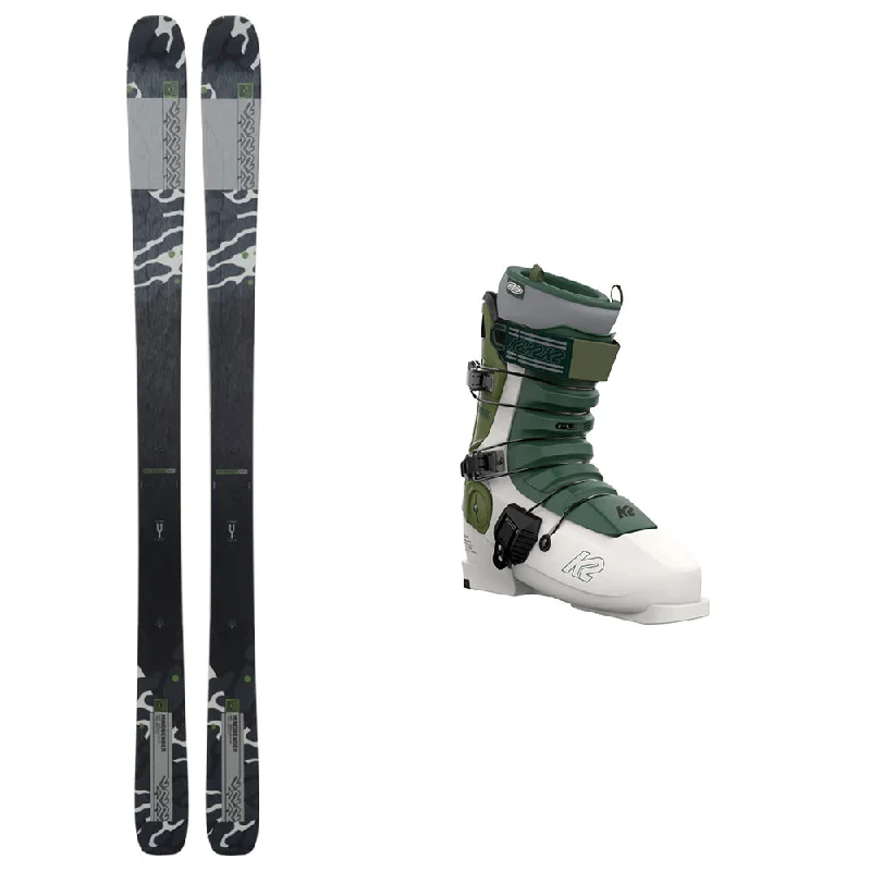 ski boots for warm weather-K2 Mindbender 99Ti Skis / Revolver Pro Ski Boots Package 2024