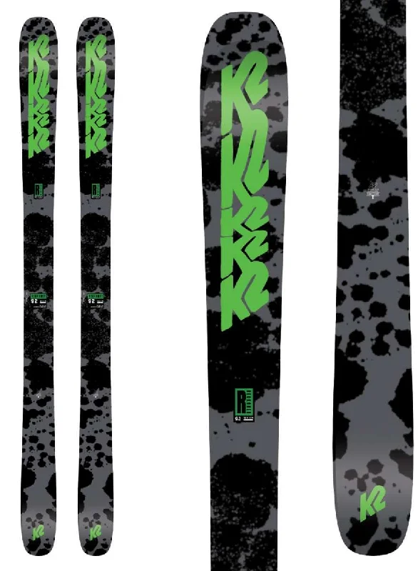 Skis for ultimate control on narrow trails-K2 Reckoner 92 Skis 2023