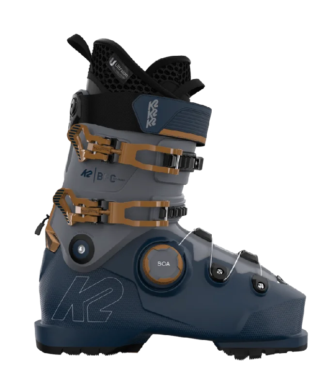 ski boots for skiers who race competitively-K2 BFC 120 BOA Mens Ski Boots 2025