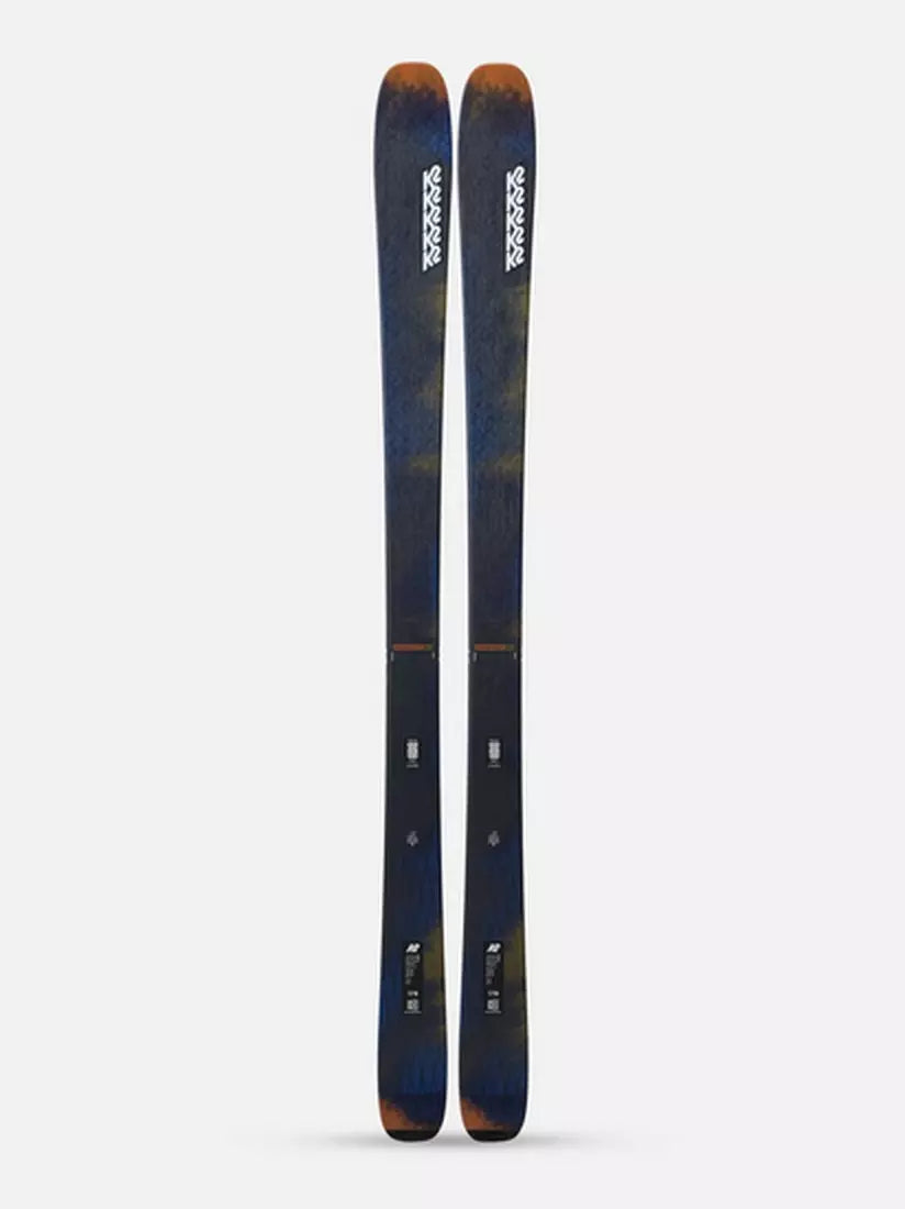 Skis for carving through deep snow in backcountry-K2 Mindbender 90C (Quikclik System Binding) Mens Skis 2025