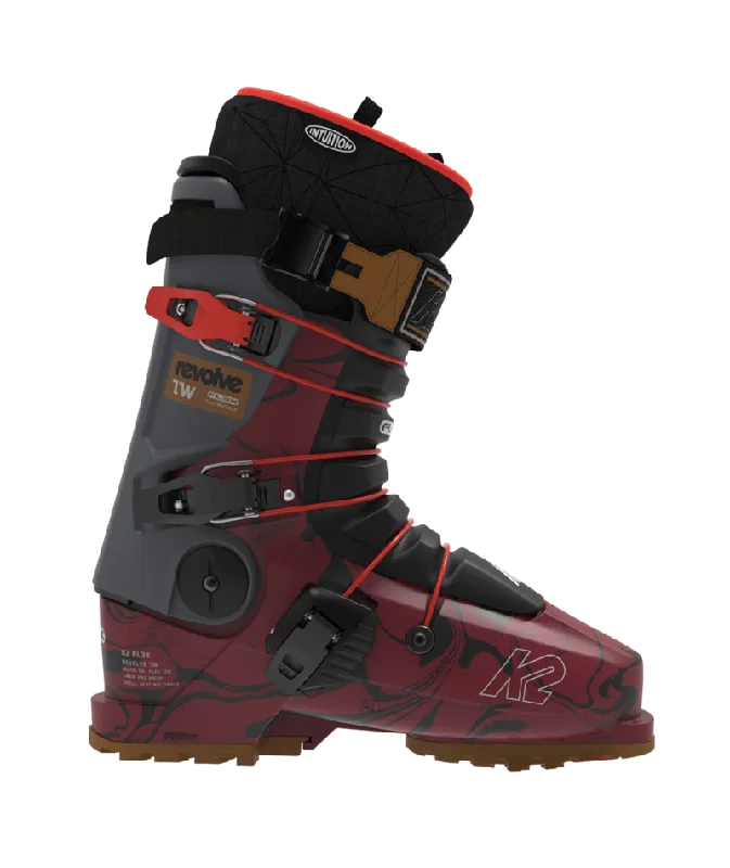 ski boots for high-speed carving-K2 Revolver TW Mens Ski Boots 2025