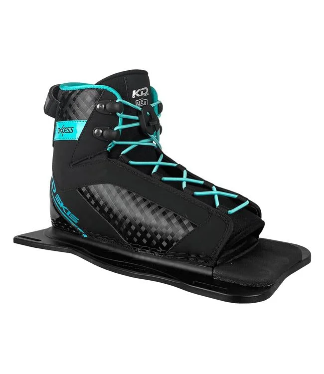 Skis for great edge hold on all types of snow-KD Axcess Womens Slalom Ski Boot (2025)