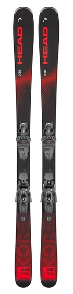 Skis for effortlessly carving down groomed slopes-Head Kore X 80 LYT Skis with PR 10 Bindings 2024