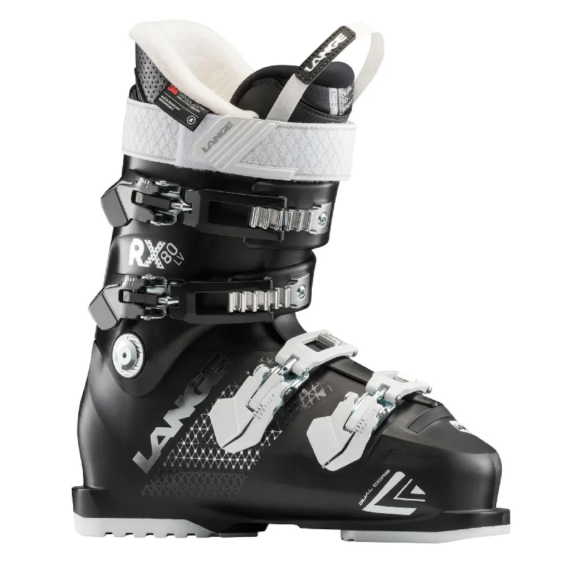 ski boots for steep slopes-Lange RX 80 Women's Ski Boots 2021