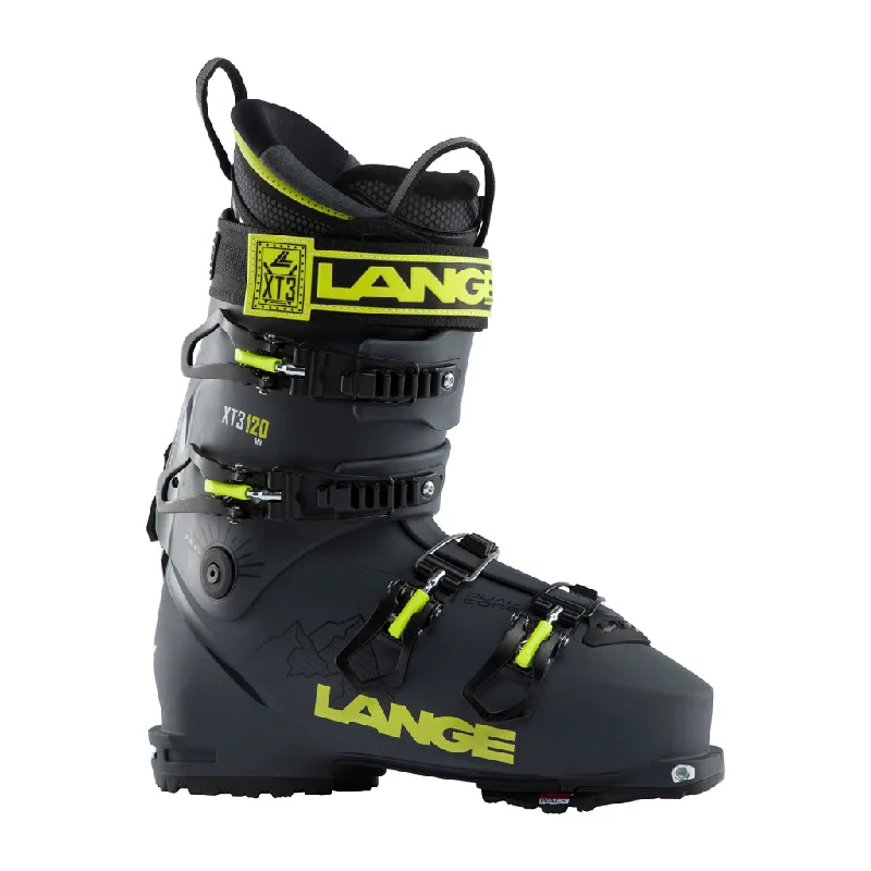 ski boots for skiers with flat feet-Lange XT3 Free 120 MV GW Ski Boots Mens 2024