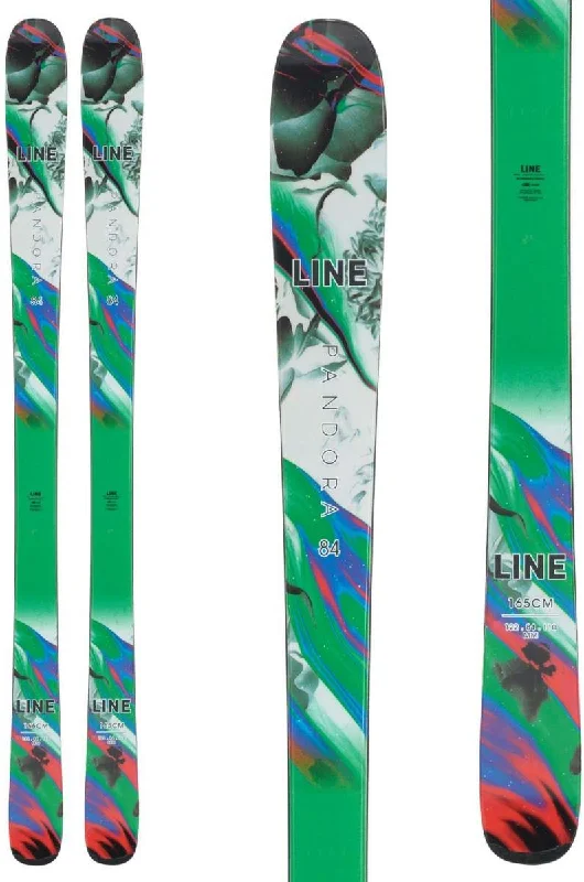 Skis with lightweight design for efficient movement-Line Women's Pandora 84 Skis 2024