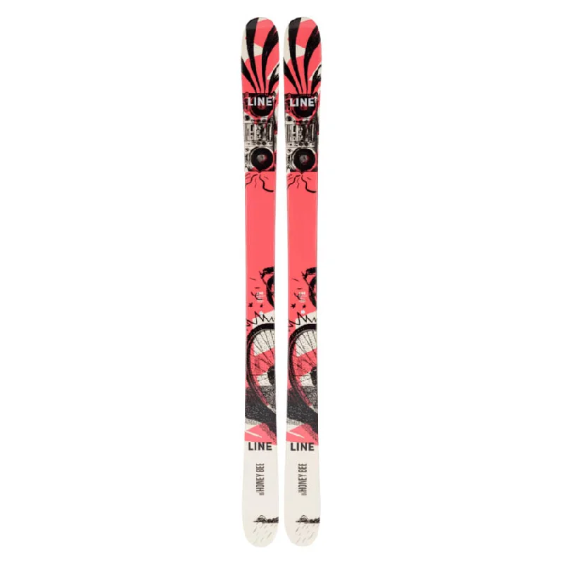 Skis for skiers seeking maximum fun in the snow-Line Skis Honey Bee Womens Skis 2023